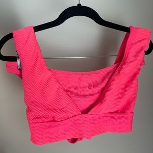 Hot pink Billabong Bikini Set (both size Medium)